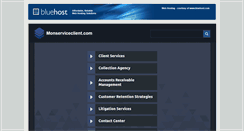 Desktop Screenshot of monserviceclient.com